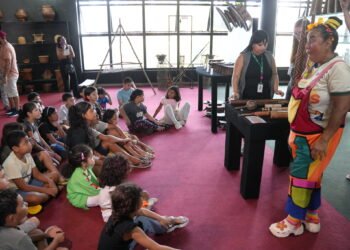 Festival de Férias promove caça ao tesouro educativa no Centro Cultural Povos da Amazônia