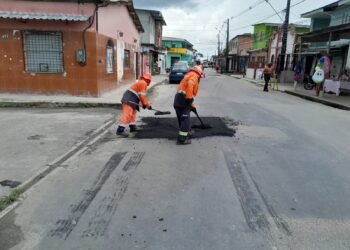 Seminf recupera oito ruas do Jorge Teixeira