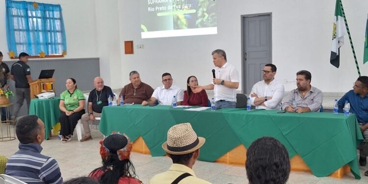 Suframa e Prefeitura de Rio Preto da Eva (AM) avançam em mapeamento técnico para regularizar terras de 43 comunidades
