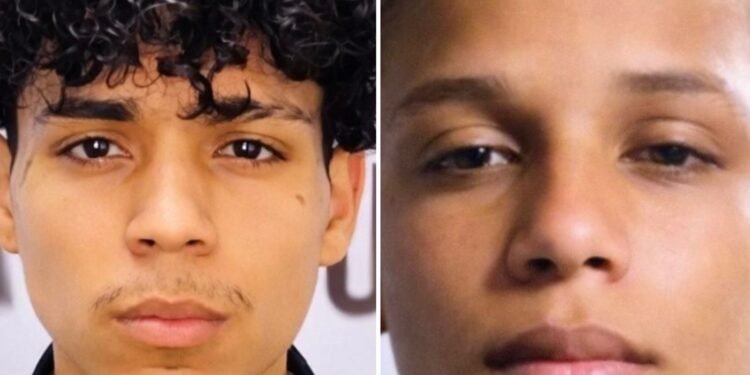 Forças de Segurança divulgam imagens de dupla suspeita de roubo à casa lotérica em Manaus