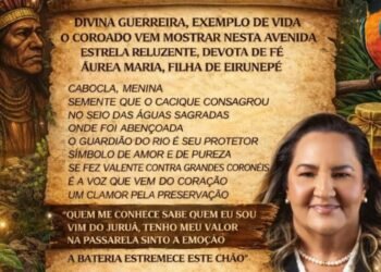 GRES Mocidade Independente do Coroado presta homenagem à prefeita de Eirunepé no desfile de 2026