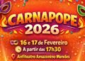 Carnapope 2026 vai ferver em Eirunepé com dois dias de festa no Anfiteatro Amazonino Mendes