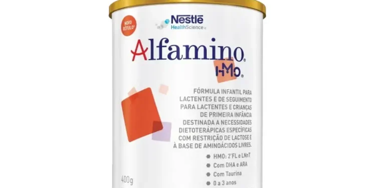 Anvisa suspende venda de fórmula infantil Alfamino, da Nestlé