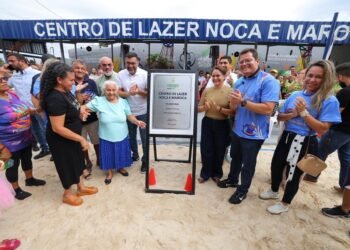 Governador Wilson Lima inaugura Centro de Lazer Noca e Maroca, na zona norte de Manaus