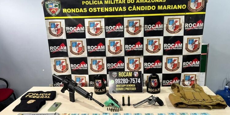 PMAM prende suspeito de envolvimento em roubo e recupera R$ 28 mil tomado em assalto