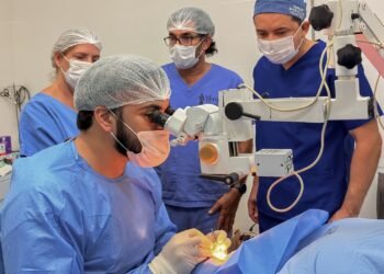 Parintins recebe terceiro mutirão de cirurgia de catarata, parceria entre o programa Opera+ Amazonas e o projeto Novo Olhar