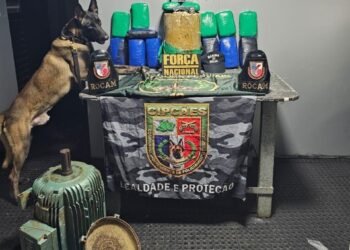 Base Arpão 2: PMAM apreende 60 kg de pasta-base de cocaína escondidos em motor elétrico e caixas de som