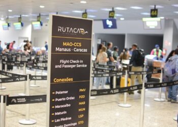 Voo Manaus-Caracas começa a operar e reforça conexão internacional