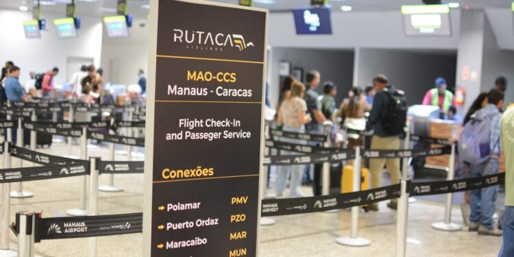 Voo Manaus-Caracas começa a operar e reforça conexão internacional