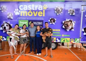 Mais de 200 animais devem ser castrados em ação do Governo do Amazonas no bairro Betânia, zona sul de Manaus