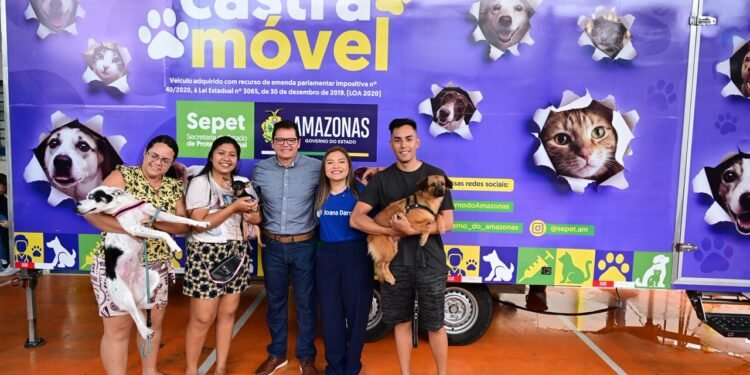 Mais de 200 animais devem ser castrados em ação do Governo do Amazonas no bairro Betânia, zona sul de Manaus