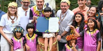 Vice-governador Tadeu de Souza destaca ampliação da Educação indígena no Amazonas durante agenda com ministro da Educação em Iranduba