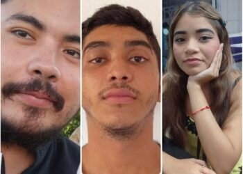 Polícia Civil divulga imagens de dois homens e uma adolescente que desapareceram em Manaus