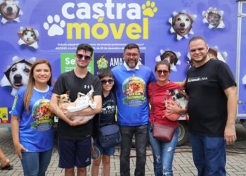 Governador Wilson Lima destaca importância do maior mutirão de castração do Amazonas durante ação para mais de 2 mil animais