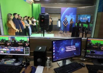 Comitiva do CAI Roraima visita Núcleo de Segurança da Secretaria de Educação do Amazonas