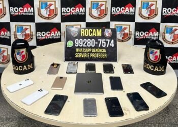 Polícia Militar do Amazonas recupera nove celulares furtados na zona leste de Manaus