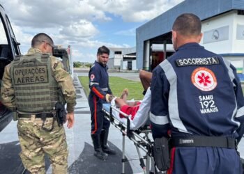 Operação aérea da SSP-AM resgata idoso indígena com complicações cardíacas