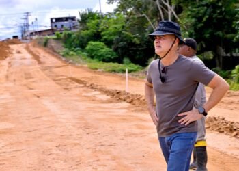 David Almeida fiscaliza obras estratégicas e acelera transformação urbana em Manaus