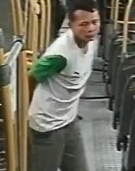 Polícia Civil divulga imagem de homem procurado por roubo em ônibus do transporte coletivo da linha 560