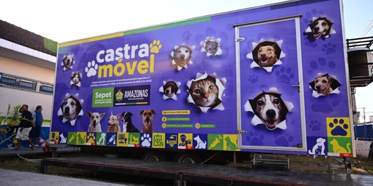 Castramóvel da Sepet abre agendamento para animais em Presidente Figueiredo