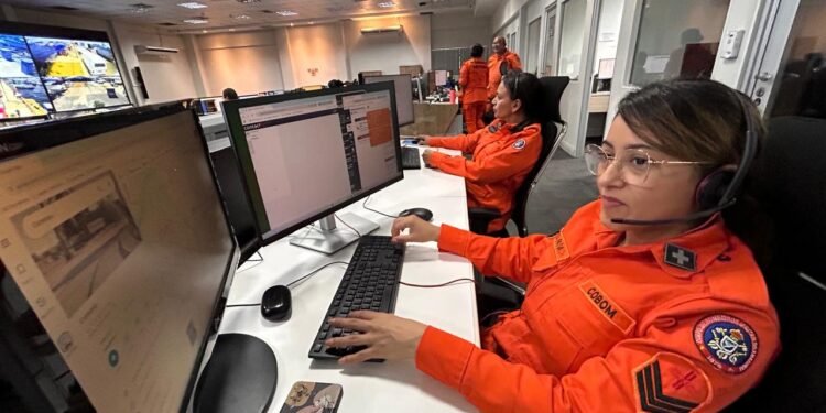 Em 2025, Corpo de Bombeiros recebeu mais de 56 mil trotes via 193 em Manaus