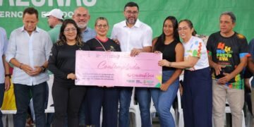 Em Rio Preto da Eva, governador Wilson Lima amplia Auxílio Estadual e fortalece setores social e primário