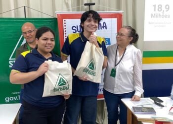 Projeto ‘Suframa nas Escolas’ tem nova ação na Escola Antônio Nunez Jimenez