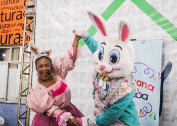 Caravana da Páscoa leva atividades culturais ao Centro de Convivência Magdalena Arce Daou