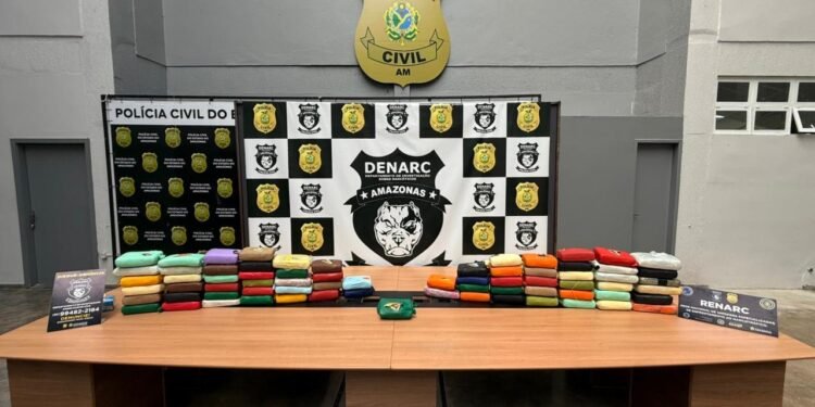 Polícia Civil intercepta carga de maconha e cocaína que seria transportada de Manaus com destino ao Pará