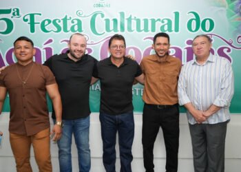 Na Festa do Açaí, Marcellus Campêlo destaca a importância do produto para a economia local