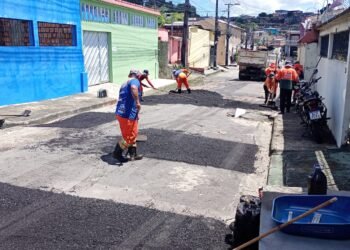 Prefeitura de Manaus intensifica recuperação asfáltica na zona Leste e leva melhorias ao bairro São José