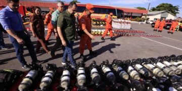 Governador Roberto Cidade reforça estrutura do Corpo de Bombeiros e lança operação Amazonas + Verde