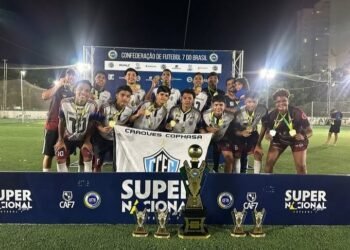 Atletas do Pelci conquistam título no Super Nacional de Base de Fut7
