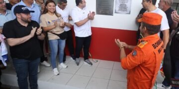 Em Manicoré, Roberto Cidade inaugura novo grupamento dos Bombeiros e reforça estratégia de expansão da corporação no interior
