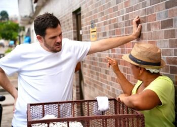 Prefeito Renato Junior solicita esclarecimentos da Águas de Manaus sobre danos à calçada de usuário no bairro São José Operário