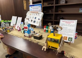 Estudantes da Prefeitura de Manaus visitam exposição de sustentabilidade e tecnologia