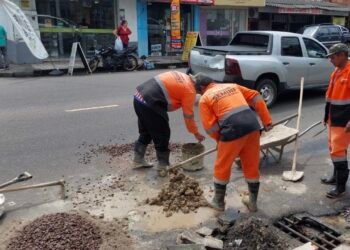 Prefeitura de Manaus realiza obra emergencial no conjunto Ajuricaba e reforça segurança e mobilidade em área afetada pelas chuvas