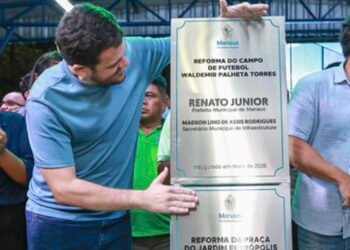 Prefeito Renato Junior entrega 39º espaço esportivo e transforma local em complexo moderno no Jardim Petrópolis