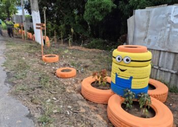 Prefeitura de Manaus elimina lixeira viciada na zona Norte e transforma área em novo jardim urbano