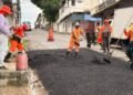 Prefeitura de Manaus intensifica recuperação asfáltica no bairro São José Operário