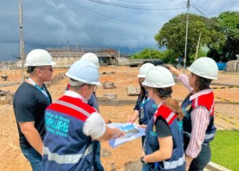 Prefeitura acelera obras do parque Encontro das Águas Rosa Almeida e chega a 70% de execução do futuro cartão-postal de Manaus