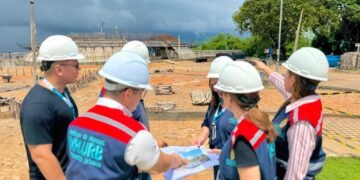 Prefeitura acelera obras do parque Encontro das Águas Rosa Almeida e chega a 70% de execução do futuro cartão-postal de Manaus