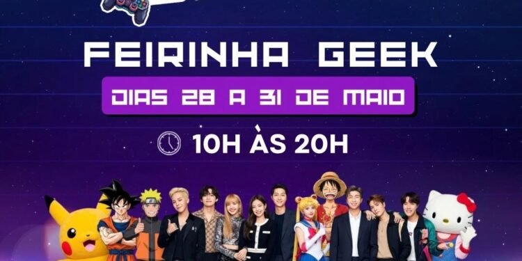 Feira Coreana abre programação do Zona Geek 2026 nesta quinta-feira, 28