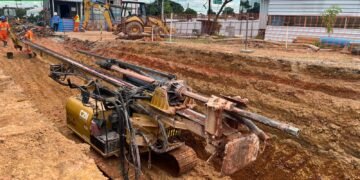 Prefeitura de Manaus avança na construção do complexo viário ‘Passarão’ com concretagem de 118 estacas profundas