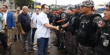 “Seguimos na valorização das forças de segurança e temos a convicção de que os resultados vão chegar”, disse Roberto Cidade no lançamento da segunda fase da Operação Segurança Presente