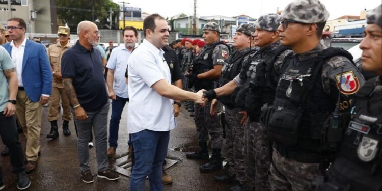“Seguimos na valorização das forças de segurança e temos a convicção de que os resultados vão chegar”, disse Roberto Cidade no lançamento da segunda fase da Operação Segurança Presente
