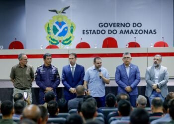 Governador Roberto Cidade participa da abertura dos cursos de Gestão de Crise e de Abordagem Fluvial para as Forças de Segurança do Amazonas