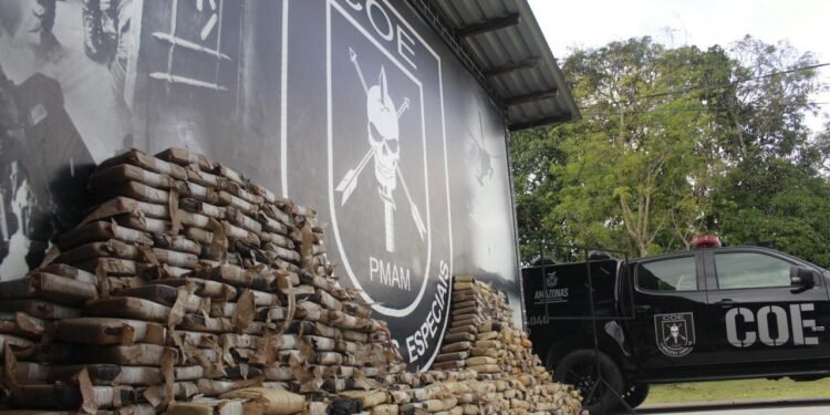 Amazonas registra aumento de 45% nas apreensões de drogas e amplia produtividade