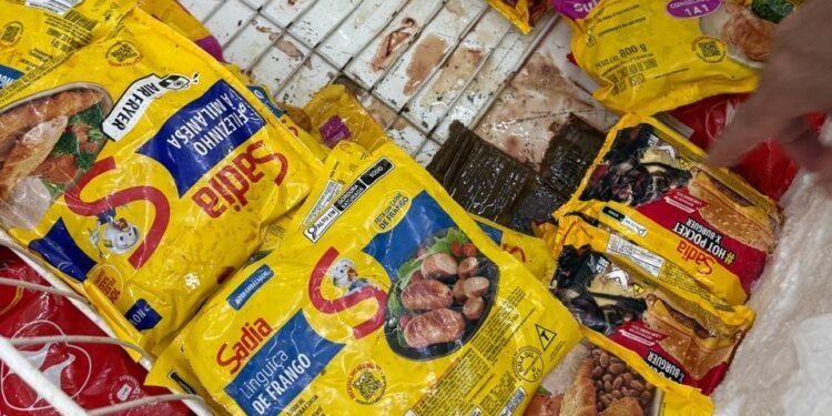 Visa Manaus interdita supermercado na zona Leste por alimentos descongelados e infestação de insetos