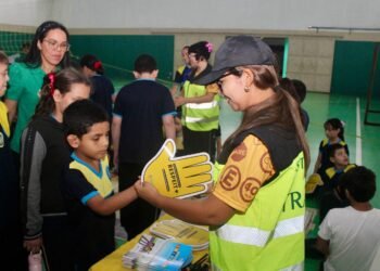 IMMU leva educação de trânsito a escola no Alvorada